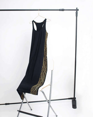 Forever is Boring Character Black Long Dress