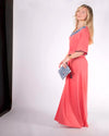 Forever Is Boring Coral Long Dress
