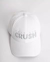 CRUSH WHITE GRID CAP